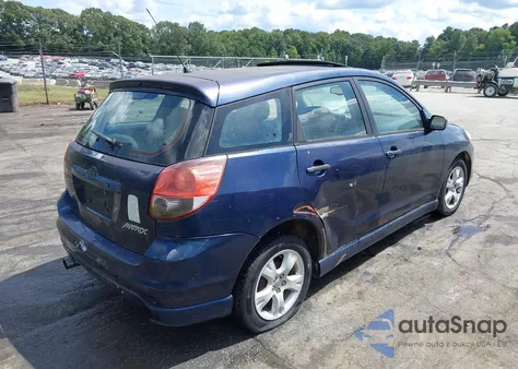 2003 Toyota Matrix Xr z USA, uszkodzony, nr VIN 2T1KR32EX3C048110
